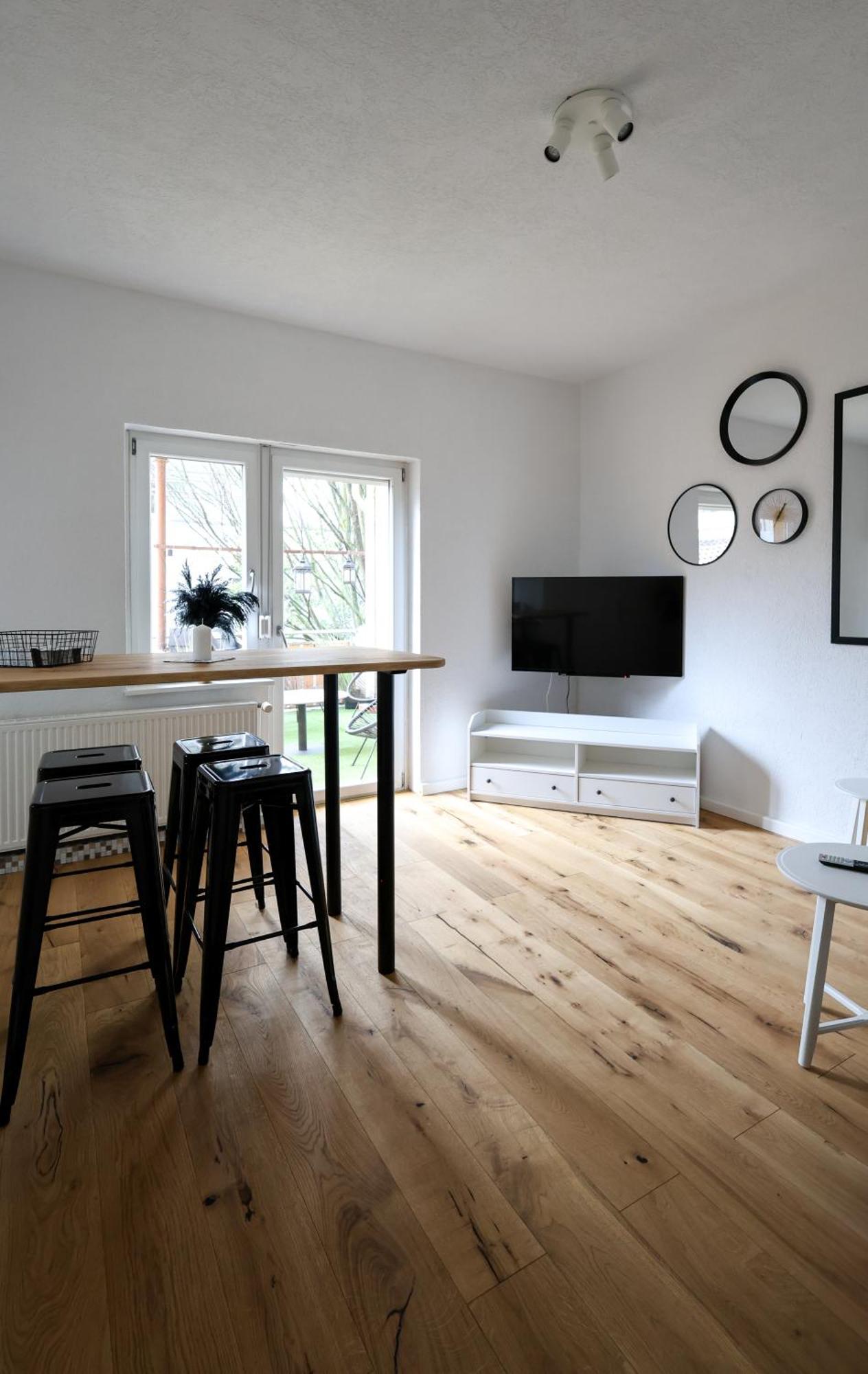 3 Zimmer Naehe Von Europapark Garage Balkon Grill Offenburg Eksteriør billede