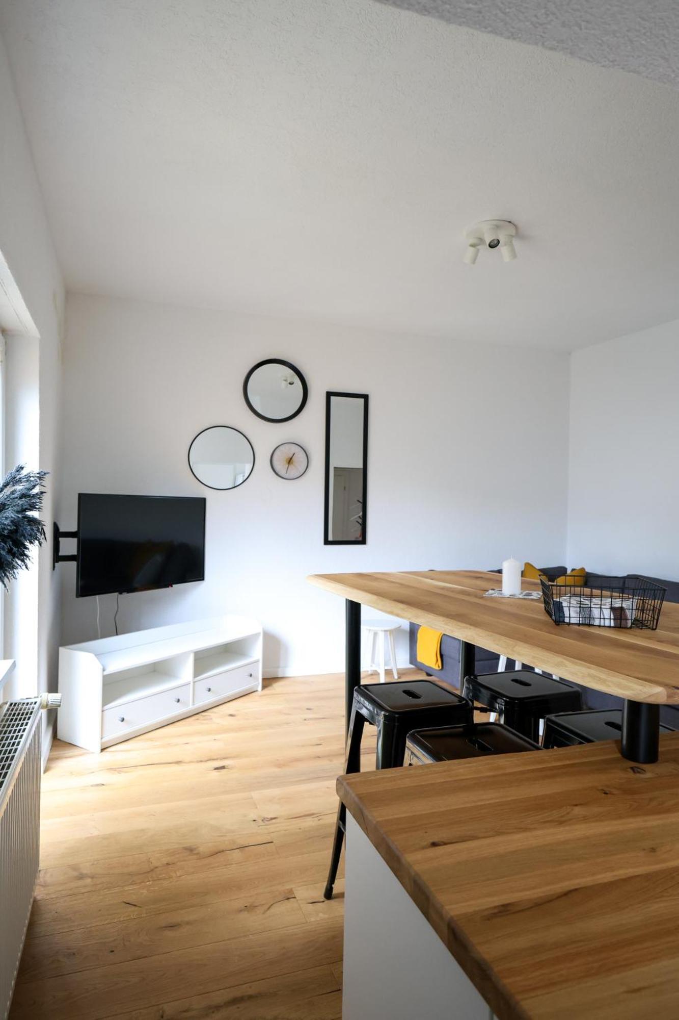 3 Zimmer Naehe Von Europapark Garage Balkon Grill Offenburg Eksteriør billede